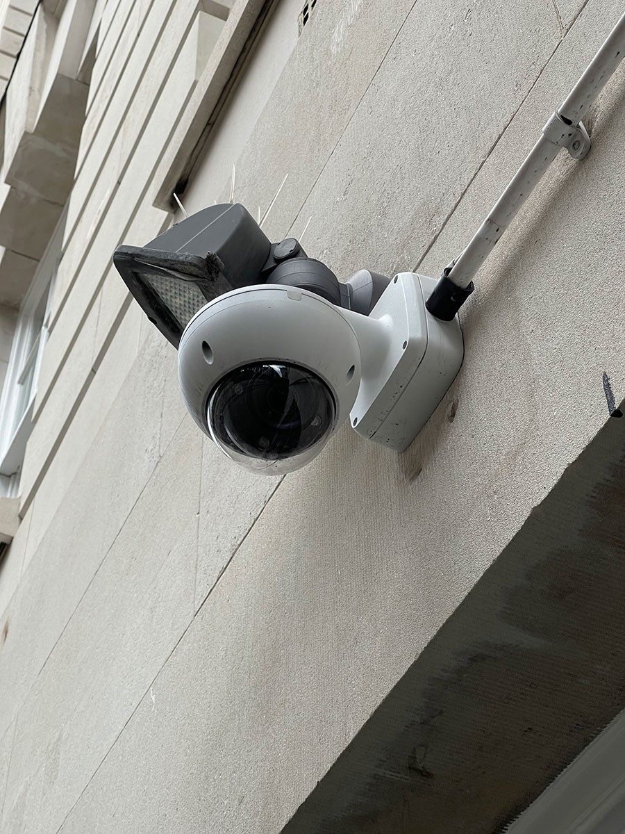 Installation of CCTV to listed building Westminster Council