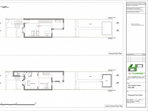 Proposed Floor Plans - Architectural Drawings