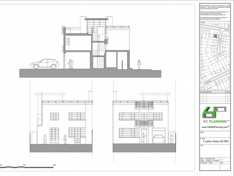 Proposed Elevations - Architect Drawings