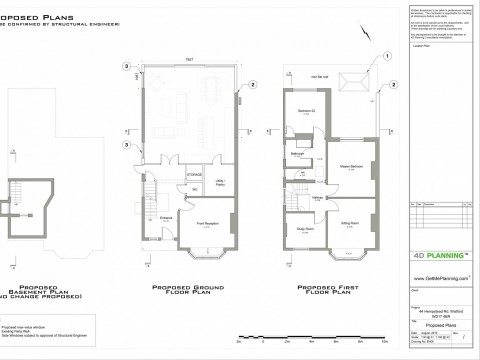 proposed floor plans