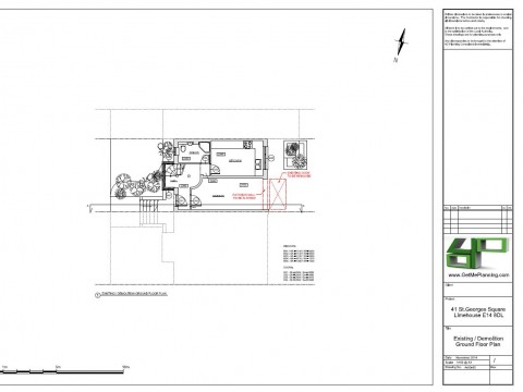 Proposed Architectural Drawings - Demolition