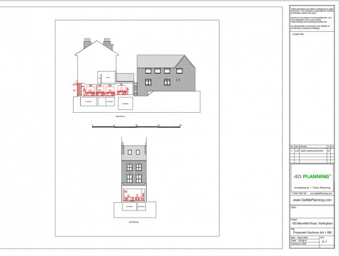 Proposed Architectural Drawings - Sections