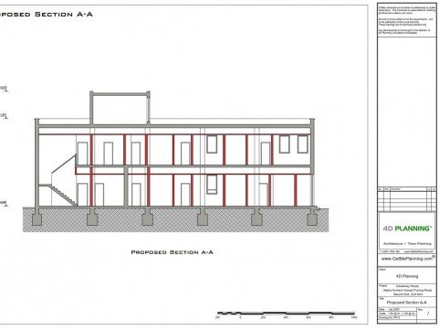 Proposed Architectural Drawings - Section