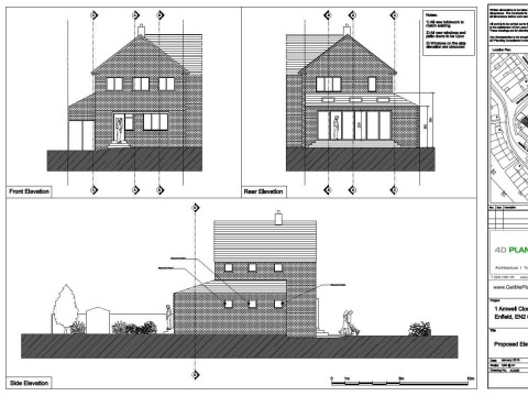 Proposed Architectural Drawings - Elevation