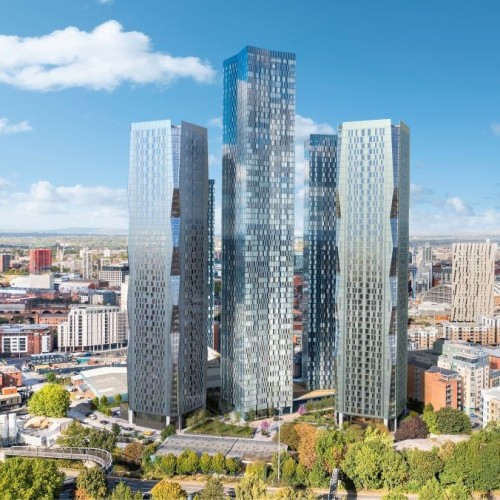 Plans for 1000 home skyscrapers submitted in Manchester